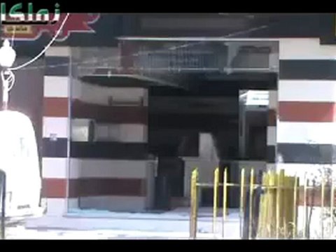 Syria فري برس ريف دمشق زملكا أثار القصف واطلاق النار من حواجز الاحتلال الأسدي على ممتلكات المواطنين 18 6 2012 ج4 Damascus