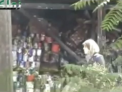 Syria فري برس ريف دمشق زملكا أثار القصف واطلاق النار من حواجز الاحتلال الأسدي على ممتلكات المواطنين 18 6 2012 ج1 Damascus