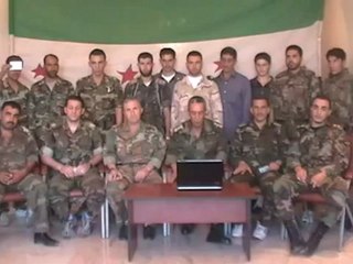Syria فري برس حمص المجلس العسكري  انشقاق جماعي  18 6 2012 Homs