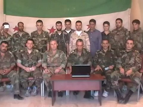 Syria فري برس حمص المجلس العسكري انشقاق جماعي 18 6 2012 Homs