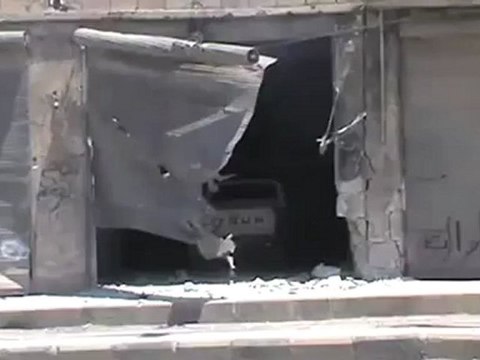 Syria فري برس حلب الاتارب اثار الخراب والدمار بالمدينه نتيجه القصف العشوائي 19 6 2012 جـ1 Aleppo