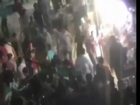 Syria فري برس حلب صلاح الدين مسائية رائعة تصوير من الاعلى 18 6 2012 Aleppo