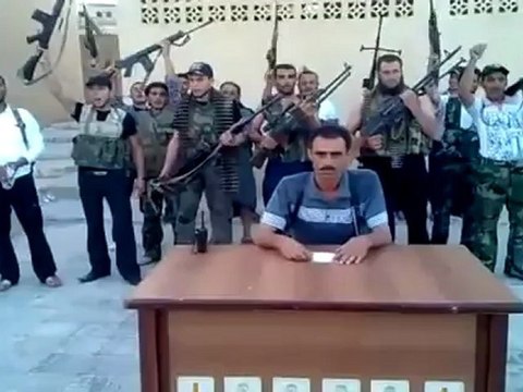 Syria فري برس ادلب الريف الجنوبي الاعلان عن تشكيل سرية الشهيد عيسى حسيان وانضمامها الى كتيبة محمد الامين ص التابعة للواء الانصار 18 6 2012 Idlib