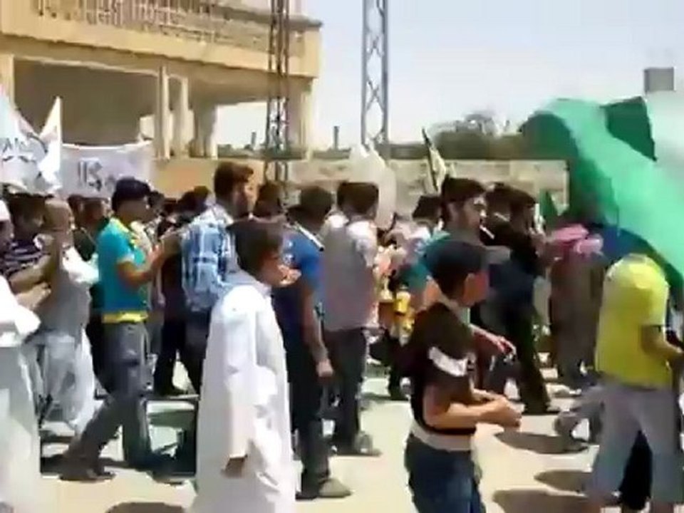 Syria فري برس ادلب   الريف الشمالي   بلدة زردنا  مظاهرة صباحية الإثنين 18 6 2012 Idlib