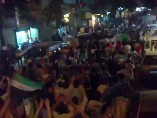 Syria فري برس حلب  مسائية بستان القصر الاحد 17 6 2012 Aleppo
