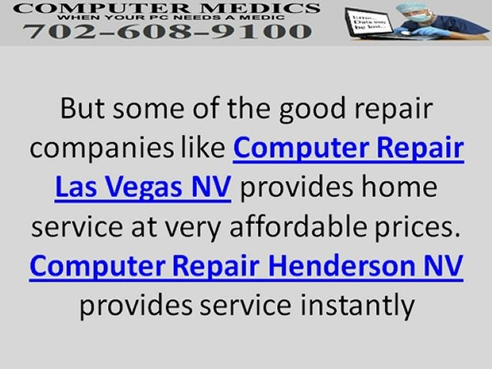 Understanding computer repair system
