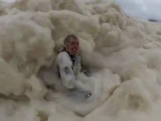 Mer de mousse en Australie