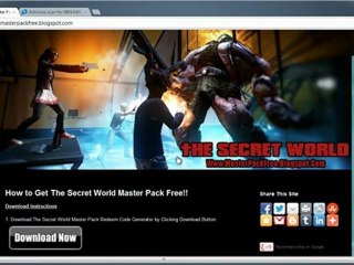The Secret World Master Pack Free PC