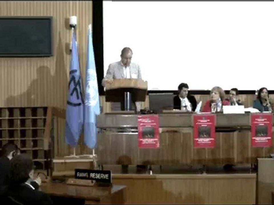 Intervention de Jean Bricmont à l'Unesco