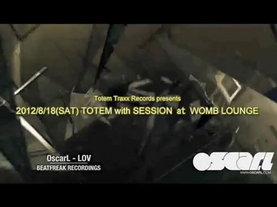 TOTEM - OSCAR L JAPAN TOUR - 18.Aug.2012 - MOTION FLYER