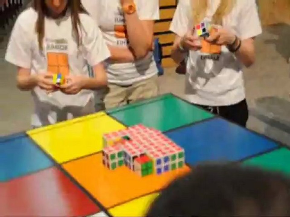 InterRubik 2012 - Finale 2x2x2 - Equipe Orange - P2