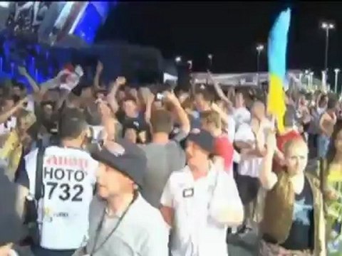 Groupe D - Les fans anglais aux anges