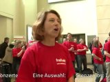 Flashmob der Freiheit Hauptbahnhof Hannover 2012