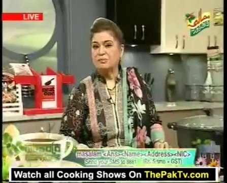 Masala Mornings with Shireen Anwar - 20th June 2012 - Part 1