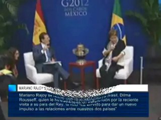 Mariano Rajoy se entrevista con Dilma Rousseff