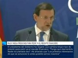 Rajoy niega presiones para pedir ya el rescate financiero