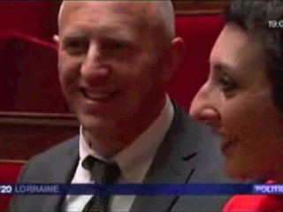 Premiers pas à l'Assemblée Nationale de Chaynesse Khirouni et Dominique Potier