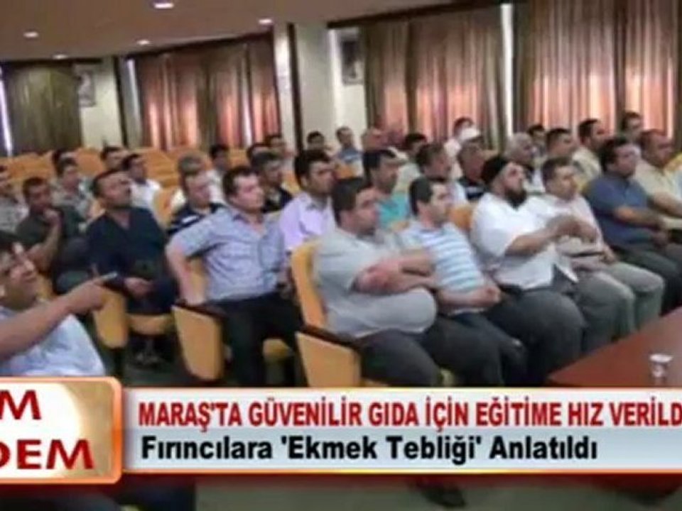 MARAŞ’TA GÜVENİLİR GIDA İÇİN EĞİTİME HIZ VERİLDİ
