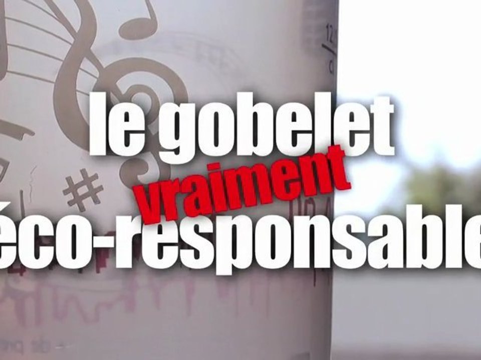 Le gobelet vraiment éco-responsable de GP Cup.