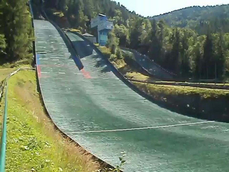 Zakopane - the middle ski take-off on summer (2011 year)