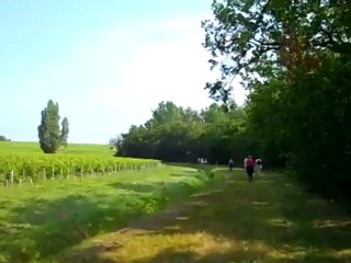 Agréable chemin du retour