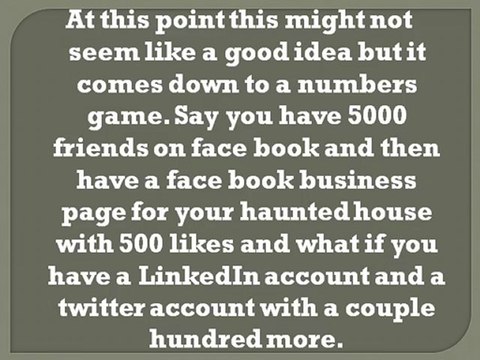 Fund Your Haunted House with Crowd Funding