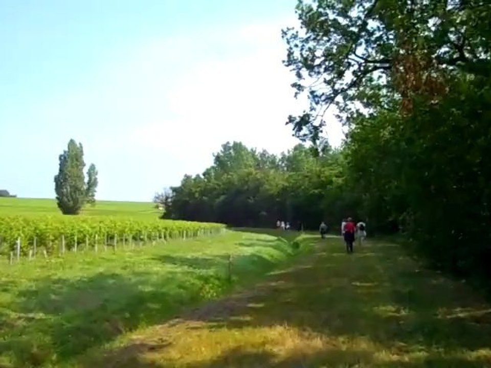 Agréable chemin du retour