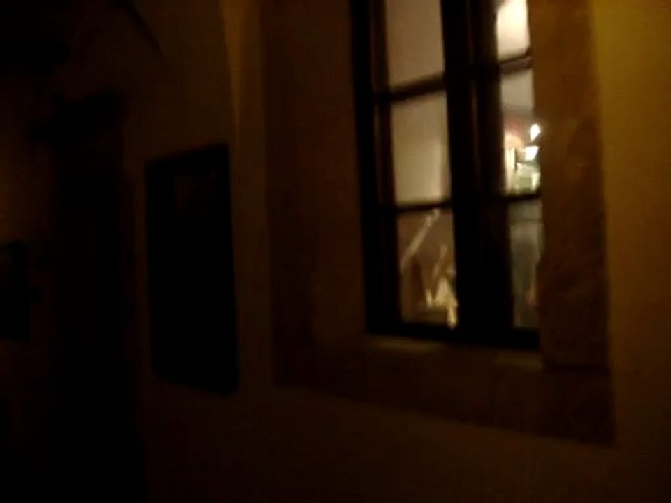 Niepołomice - inside the pretty medieval castle at night