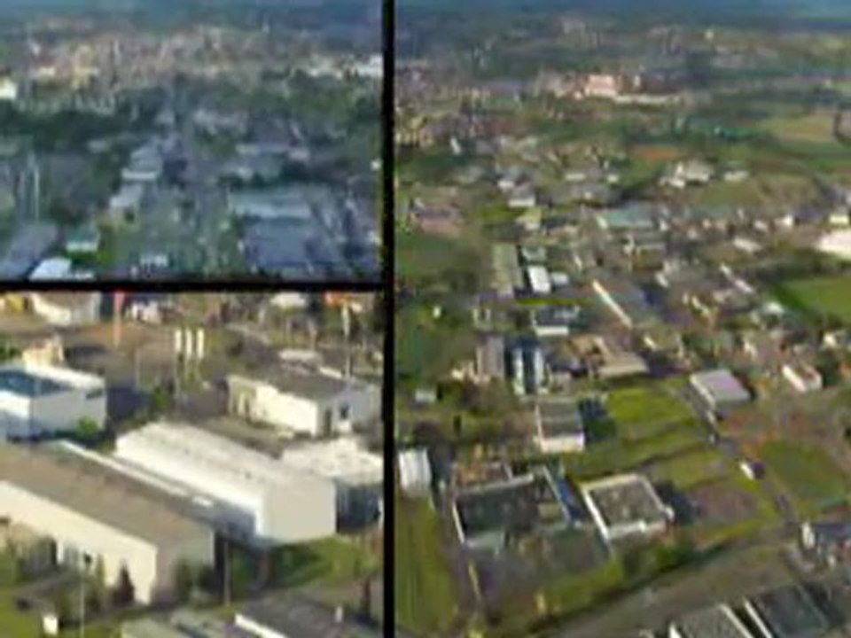 Basse-Normandie vue du ciel