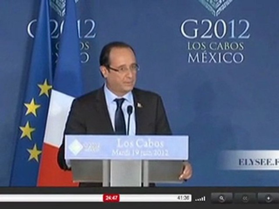 François HOLLANDE et les marchés