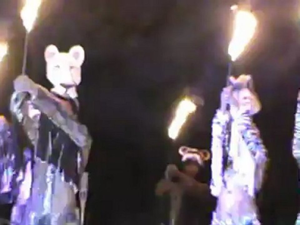 Jameika RIU Palace Tropical Bay Beachparty König der Löwen am Strand mit Feuer