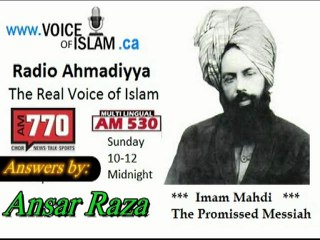 Radio Ahmadiyya 2012-01-29 Am530 - January 29th - Complete - Guest Ansar Raza