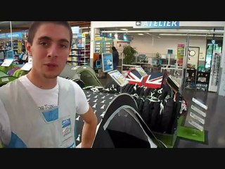 Présentation Gamme tentes Décathlon Quimper