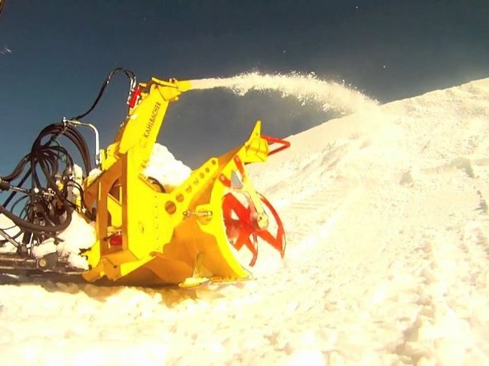 Les 2 Alpes glacier report n°1 - 20/06/2012 - Eté 2012