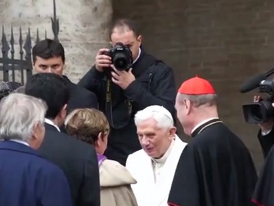 Merci au Pape benoît XVI !