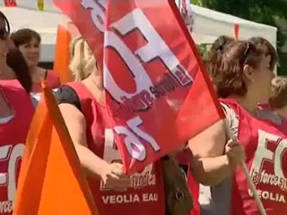 Rouen: les salariés de Veolia en grève