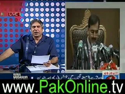 PrimeTime(PM Disqualification & Loadshedding issue!) by Rana Mubashir 20th June 2012