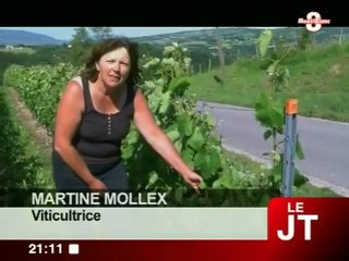 Martine Mollex, viticultrice (Seyssel)