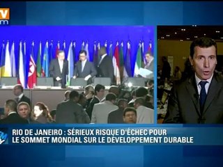 Rio : le sommet du développement durable fait long feu