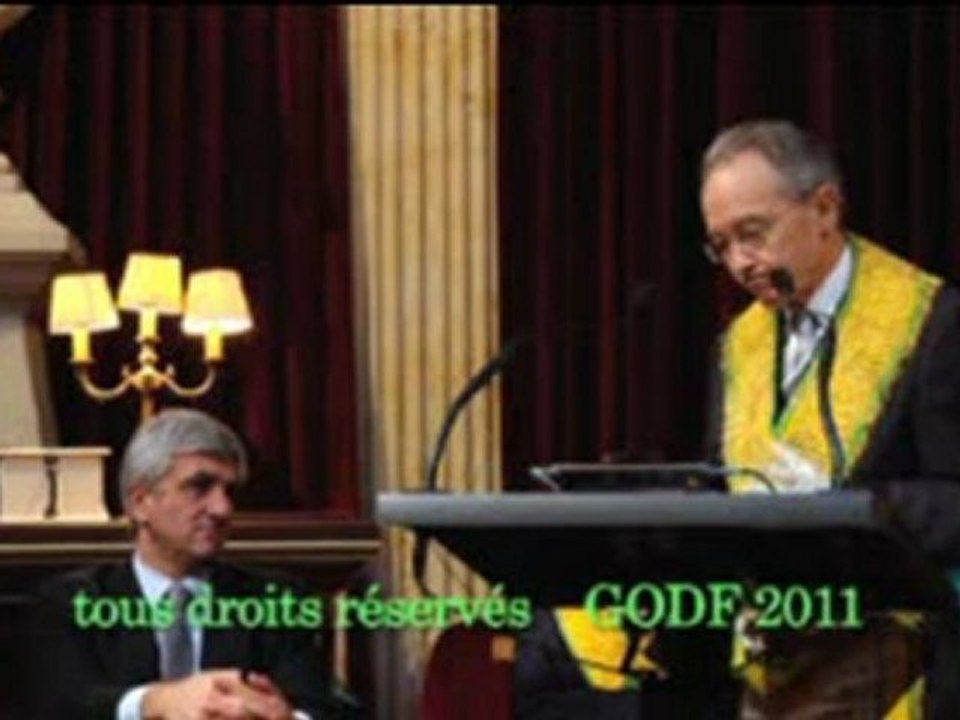 HERVÉ MORIN CHEZ LES FRANCS-MAÇONS AU GRAND ORIENT DE FRANCE