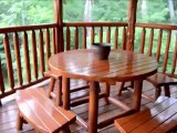 Hot Tub Deck of Pigeon Forge Cabin