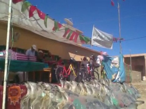 FETE DE FIN D'ANNEE,Organisée par l'Association Al mostaqbal , avec la distribution des vélos offerts par RANA.