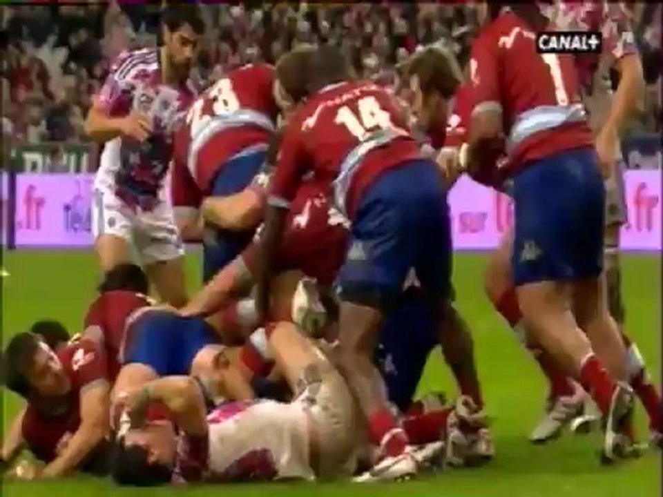 Les temps forts de Stade Français Paris - Racing Métro 92 (13 jan. 2012)