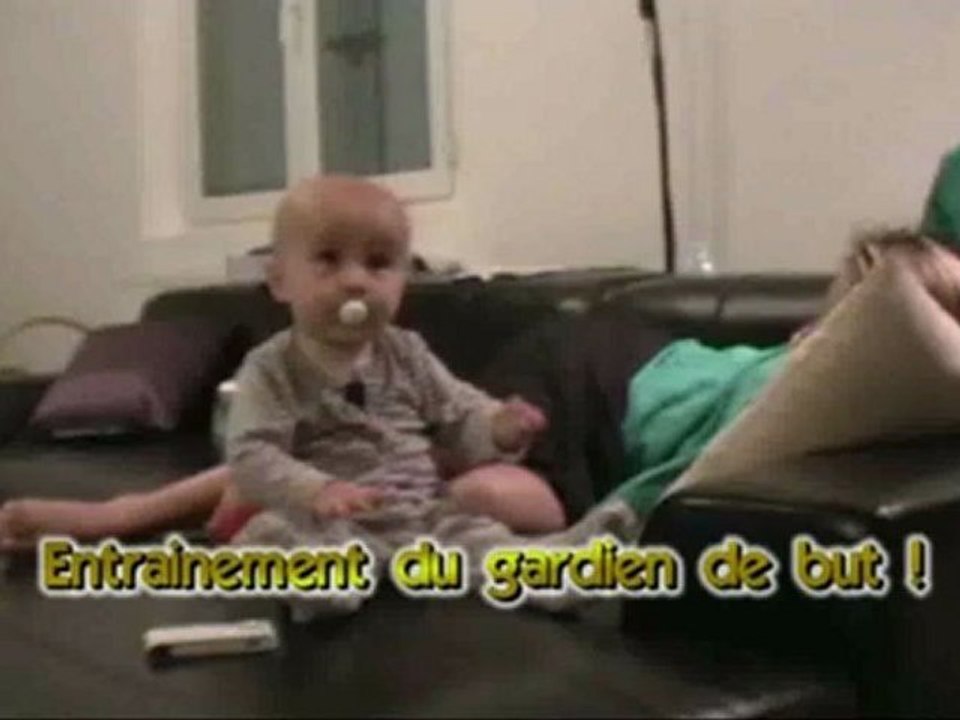 Entrainement du gardien de but