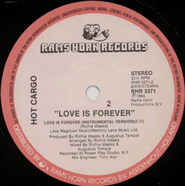 Hot Cargo - Love Is Forever