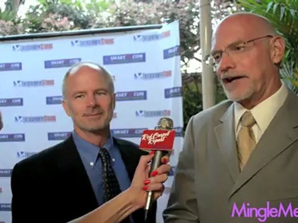 Casey Sandler, Tom Virtue @ Byron Allen's Emmy ...