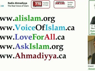 Radio Ahmadiyya 2012-06-17 Am530 - June 17th - Complete - Guest Ansar Raza