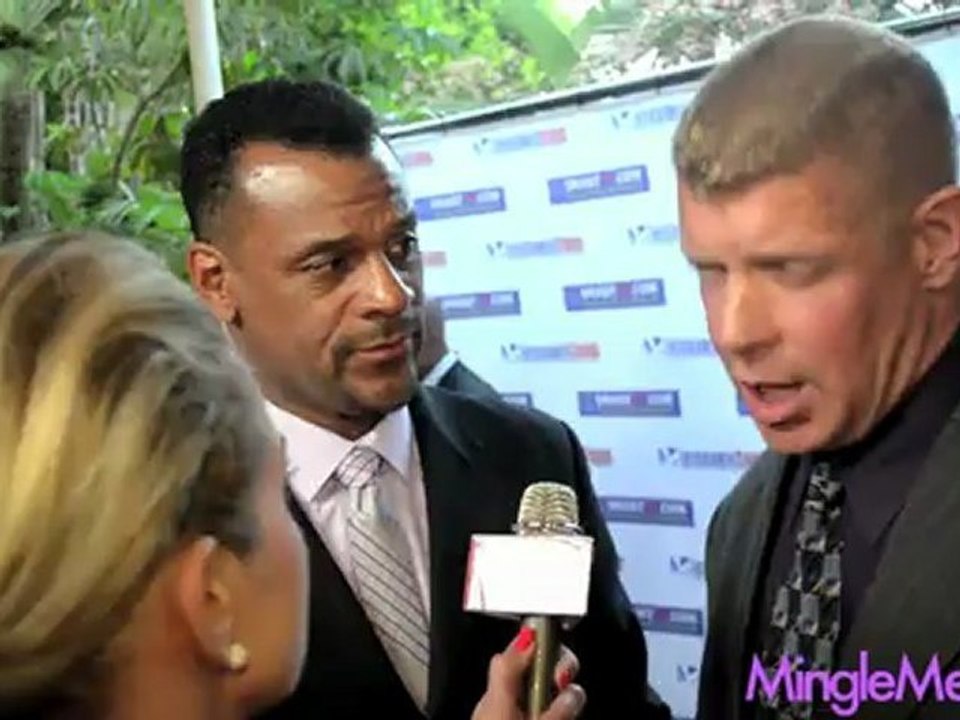 John Eric Bentley, Lee Reherman at Byron Allen's Emmy ...