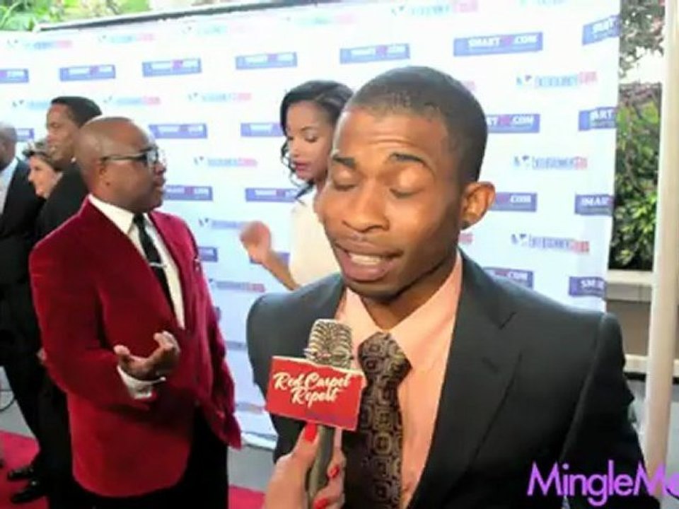 Marcus Pauik at Byron Allen's Emmy Nomination & Launch Event