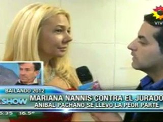 Mariana Nannis habló del debut de su hija y le contestó al jurado. Nota con ella y con el padre